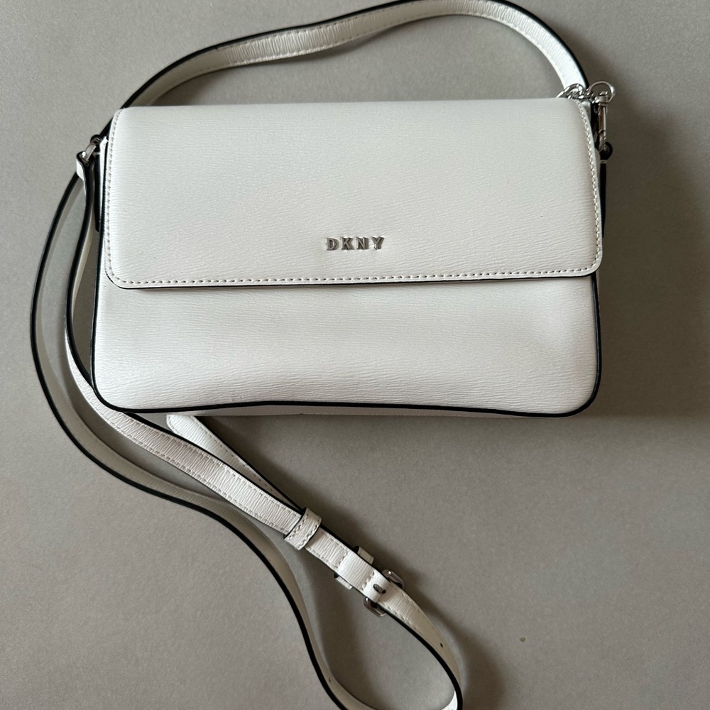 DKNY White Crossbody Bag